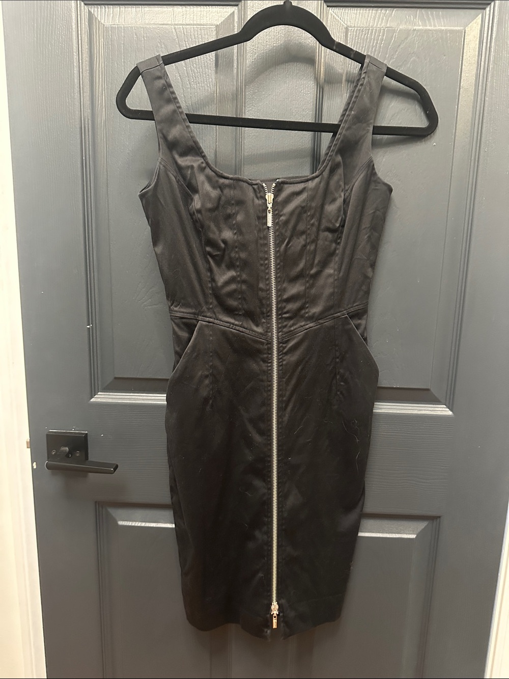 Sleeveless Zip-Front Women's Dress- Marciano